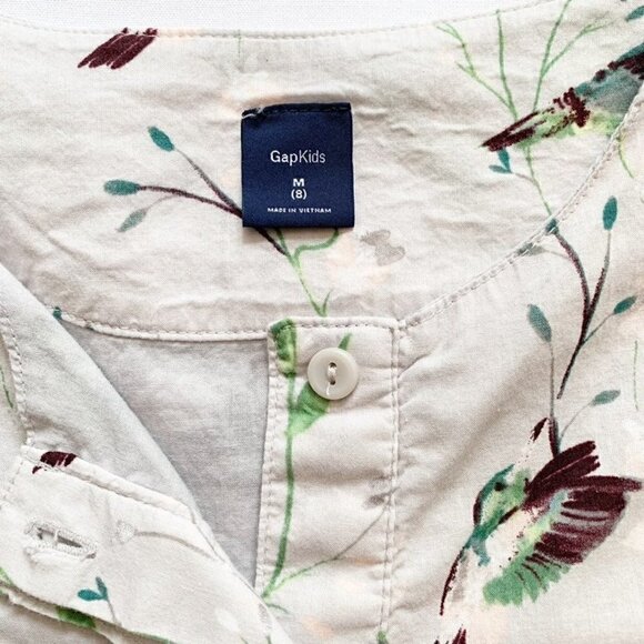 5/$25 GapKids short sleeve birdie shirt dress - Picture 4 of 8